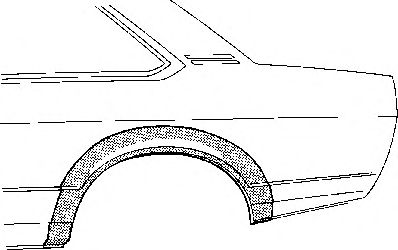 VAN WEZEL 3757146 -  Боковина